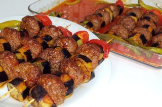 Şişte Patlıcan Kebabı Tarifi