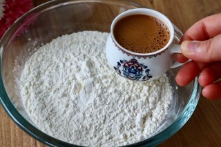 Türk Kahveli Muhallebili Çörek Tarifi