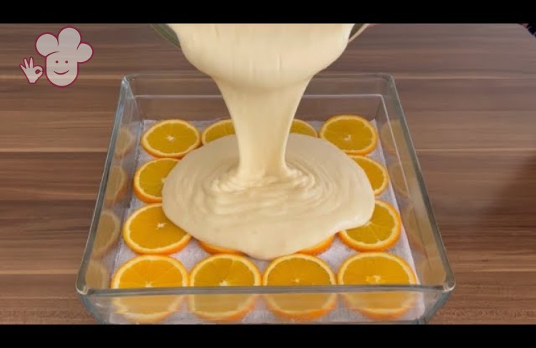 10 Dakikada Portakallı Kek Tarifi