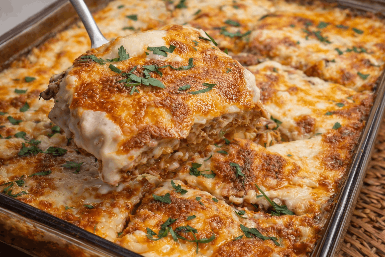 Beşamel Soslu Arap Tava (Fırında Sebzeli Tepsi Kebabı)