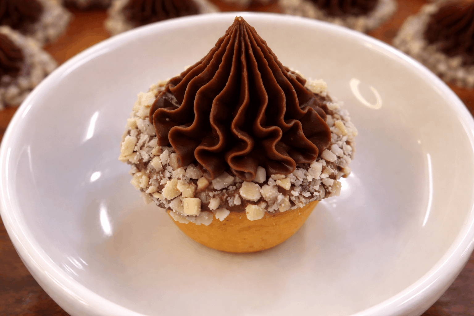 Fındıklı Çikolatalı Mini Tart