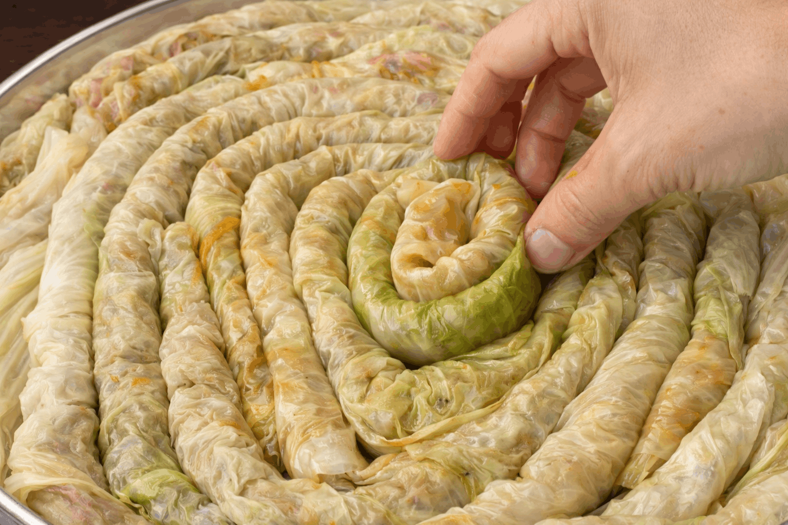 Fırında Lahana Sarması Tarifi