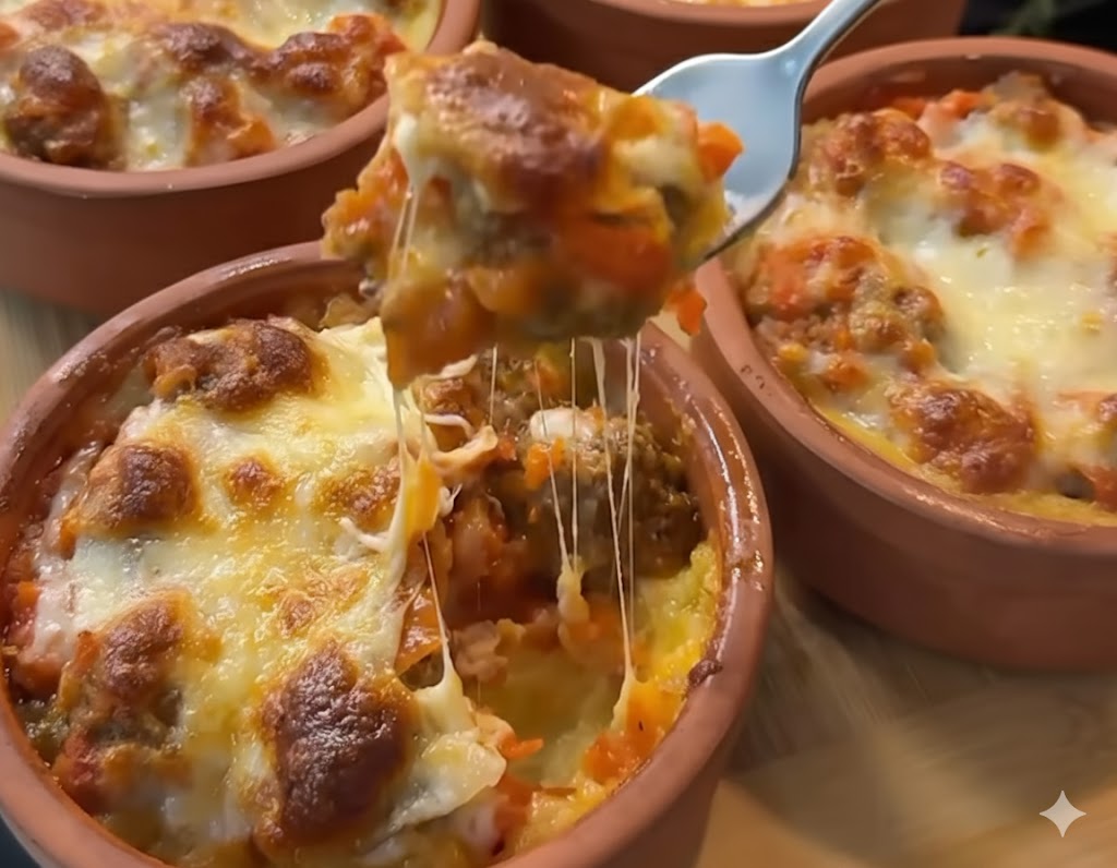 Güveçte Patates Yatağında Köfte Tarifi