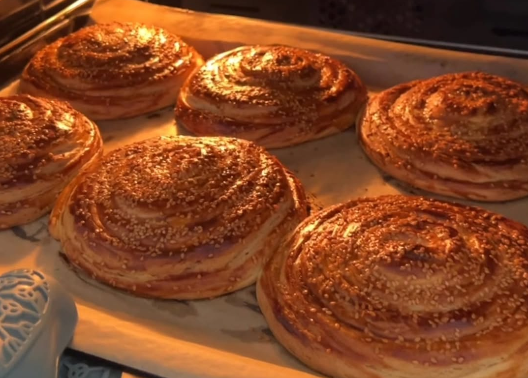 Hakiki Pastane Usulü Tahinli Çörek