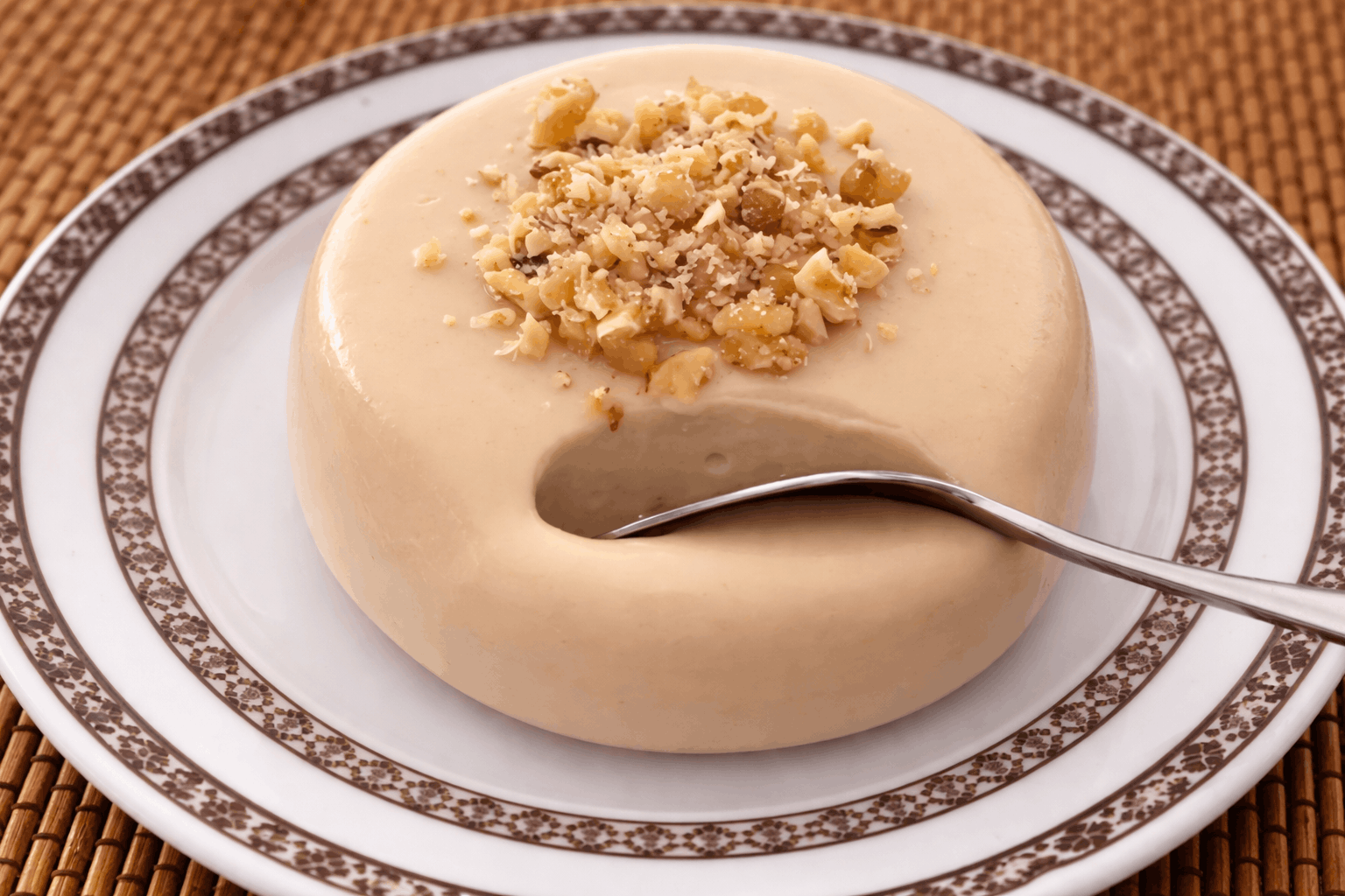 İpeksi Kıvamda Tahinli Muhallebi