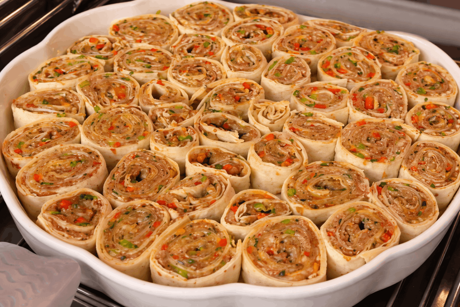 Lavaşta Pratik Saray Sarması